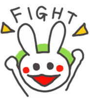 MOTCHIRI cure white hare sticker #4252974