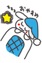 MOTCHIRI cure white hare sticker #4252985