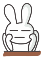 MOTCHIRI cure white hare sticker #4252993