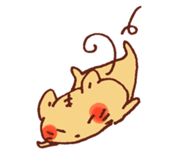 Yuruyuru Graffiti Cat,tiger,rabbit sticker #4253186