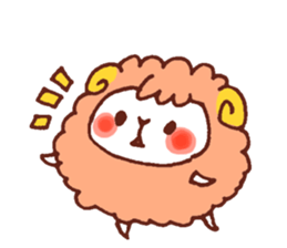 Yuruyuru Graffiti alpaca,sheep sticker #4253670