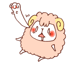 Yuruyuru Graffiti alpaca,sheep sticker #4253676