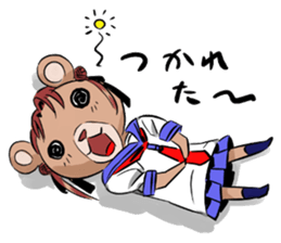 Miss Kumami is in her youth. sticker #4254630