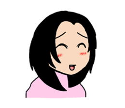 Overreaction Girl!! sticker #4256242