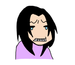 Overreaction Girl!! sticker #4256254