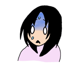 Overreaction Girl!! sticker #4256263