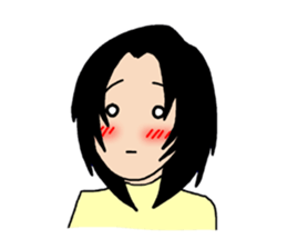 Overreaction Girl!! sticker #4256269