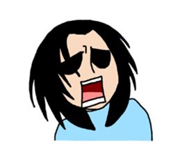 Overreaction Girl!! sticker #4256271