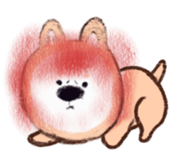 Various animals and dog sticker #4256380