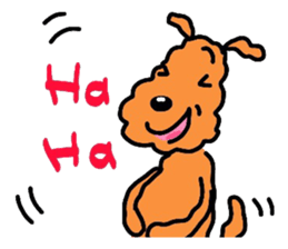 Lovely Terrier sticker #4256447