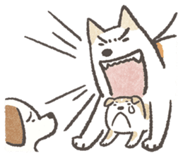 Shiba-Puppy! sticker #4256585