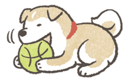 Shiba-Puppy! sticker #4256589