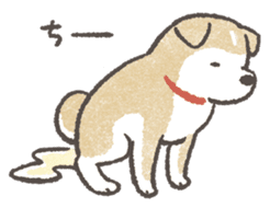 Shiba-Puppy! sticker #4256592