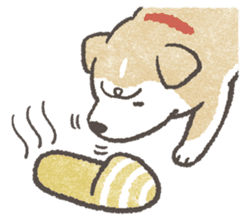 Shiba-Puppy! sticker #4256594