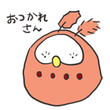 green owl2 sticker #4256724