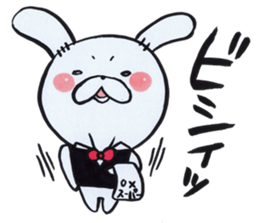 Butler of the rabbit Sticker sticker #4256920