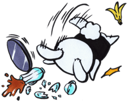 Butler of the rabbit Sticker sticker #4256938