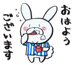 Butler of the rabbit Sticker sticker #4256957