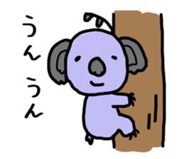 time of  animals sticker #4257090