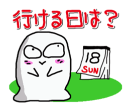 KAWAII MokoPunyu golf diary part2 sticker #4257404