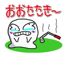 KAWAII MokoPunyu golf diary part2 sticker #4257409