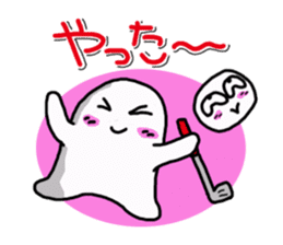 KAWAII MokoPunyu golf diary part2 sticker #4257412