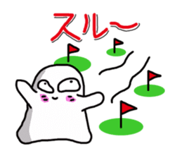 KAWAII MokoPunyu golf diary part2 sticker #4257416