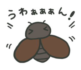 Various insects sticker #4257453