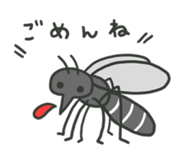 Various insects sticker #4257460