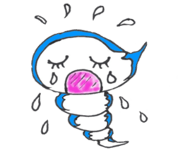 The child of a typhoon, GURUN GURUN POMY sticker #4257551