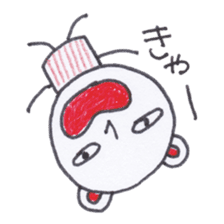 Creatures of PET bottles cap sticker #4257565