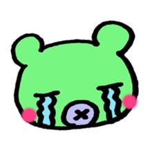 Daily Lives of Colorful Bear sticker #4258746