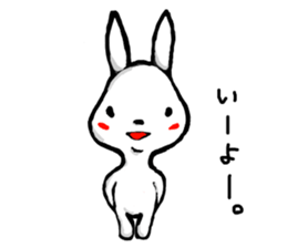 CUTE RABBIT 002 sticker #4258920