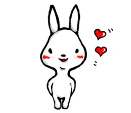 CUTE RABBIT 002 sticker #4258921