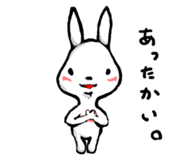 CUTE RABBIT 002 sticker #4258930