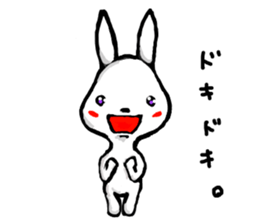 CUTE RABBIT 002 sticker #4258931