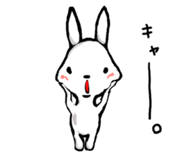 CUTE RABBIT 002 sticker #4258941