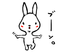 CUTE RABBIT 002 sticker #4258942