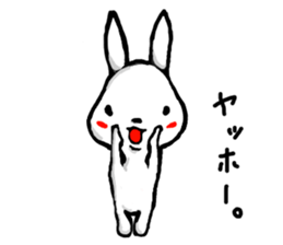 CUTE RABBIT 002 sticker #4258943