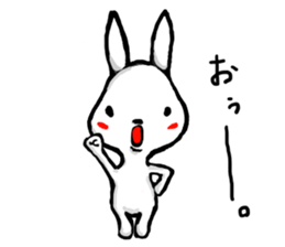 CUTE RABBIT 002 sticker #4258945