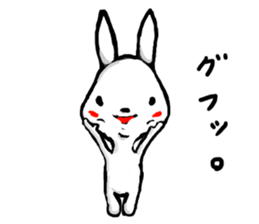 CUTE RABBIT 002 sticker #4258958
