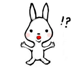 CUTE RABBIT 002 sticker #4258959