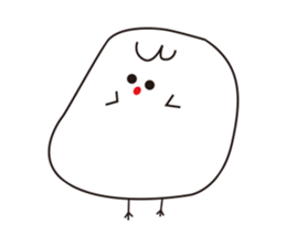 whitechick sticker #4259320