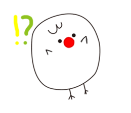 whitechick sticker #4259336