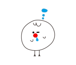 whitechick sticker #4259347