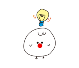 whitechick sticker #4259353