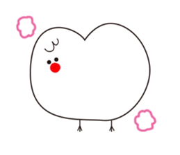 whitechick sticker #4259357