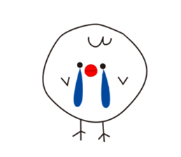 whitechick sticker #4259358