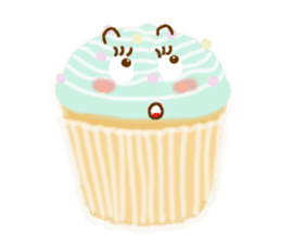 sweet muffin sticker #4259482