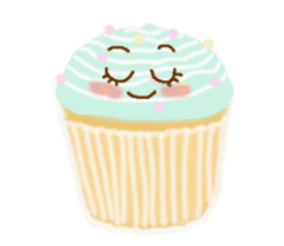 sweet muffin sticker #4259483
